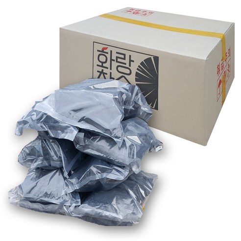 화랑참숯 개별 소분포장 국내산 흑탄 참숯, 흑탄(개별포장), 4kg
