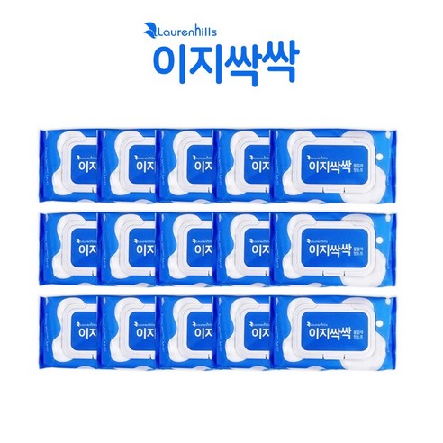 이지싹싹 물걸레 청소포 30매, 6개