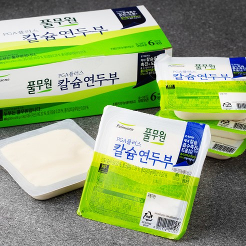 풀무원 PGA 플러스 칼슘 연두부, 80g, 30개