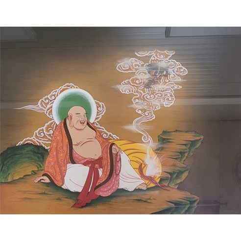 [국내 탱화 불화] 포대화상도 85cm x 71cm, 1개