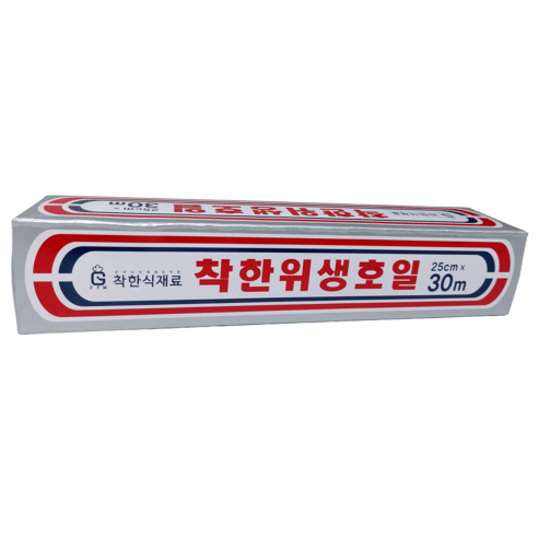 착한식재료 착한 위생호일 30cm x 30m, 1개