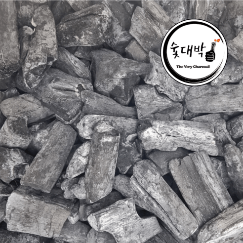 숯대박 국내가공 두번구운숯 라오스 비장탄 참숯 7KG, 소 (3S), 1개