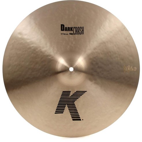 질지언 질젼 Zildjian K 시리즈 다크 크래시 심벌 - 40.6cm(16인치) 씬 184377