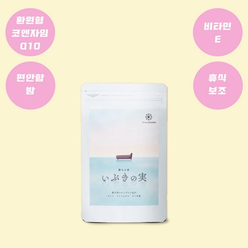 이브키노미 IBUKINOMI 2개 코엔자임 Q10