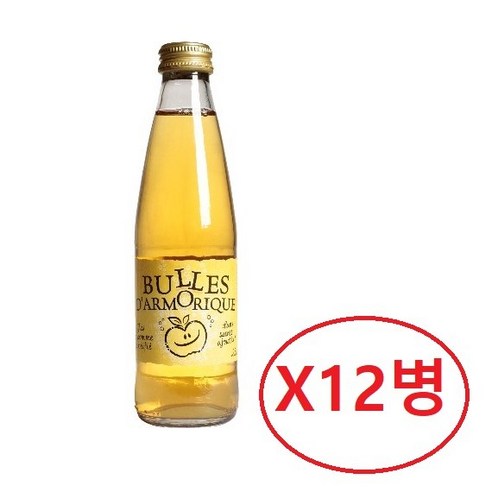 카페 커피샵 사과탄산음료 프랑스 스파클링 애플주스 250ml 세트, 60개