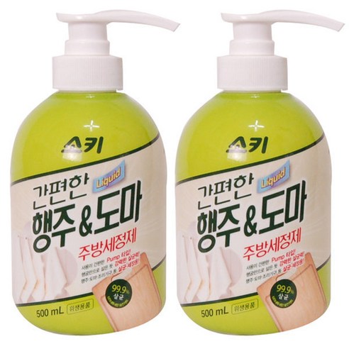 소키 행주 도마 세정제 500ml 2개 무궁화