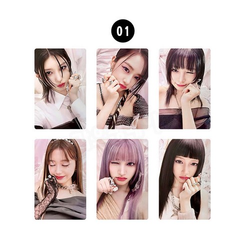 IVE 아이브 스위치 해야 포토카드 포카 6장 30장 세트, 01
