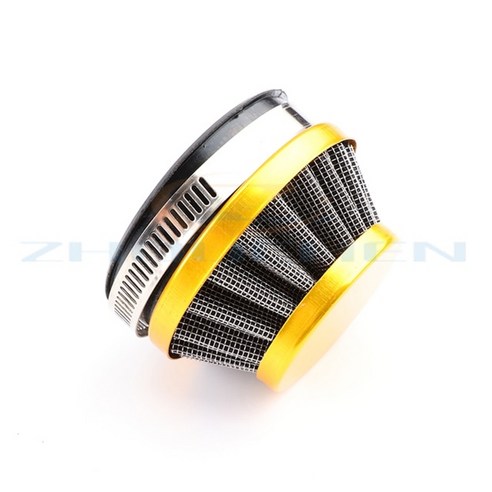 38mm 42mm 48mm 50mm 58mm air filter clearner for gas motorized bike push mini moto pocket bike atv q, 50mm - 파란색