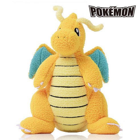포켓몬스터 컬리 뽀글이 망나뇽 인형 25cm