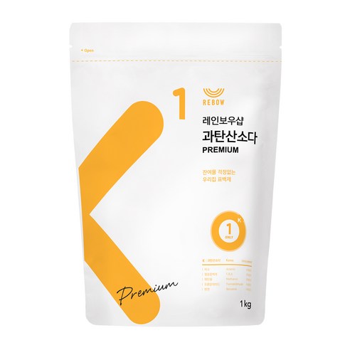 레인보우샵 과탄산소다 프리미엄, 3kg, 2개