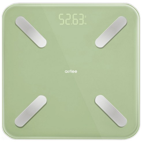 앳플리 T8 스마트 더블스마트인 바디 체중계, T8scale, 비엔나 그린