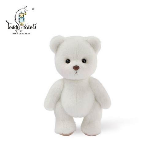 테디 테일즈 레나 베어 관절 곰 인형 M 30cm, 밀크티 스몰, 높이 20cmcm