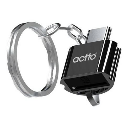 [엑토] 카드리더기 포켓 타입 C OTG CRD-45, 그레이