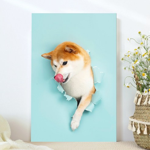 강아지 고양이 애완동물 반려동물 반려견 사진 방꾸미기 인테리어 캔버스 액자, 24노르웨이숲고양이