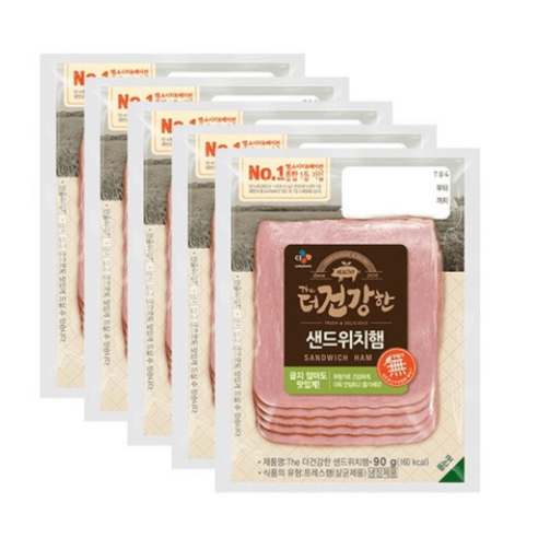 [홈플러스]씨제이_더건강한샌드위치햄_90G x 3개, 90g