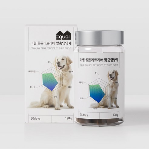 이퀄 골든리트리버 맞춤영양제, 단일속성