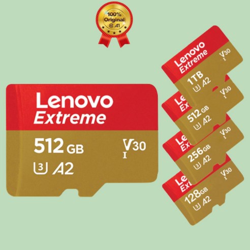 Lenovo SD카드 외장 메모리 1TB 512GB 초고속 Extreme card, Extreme card 512GB