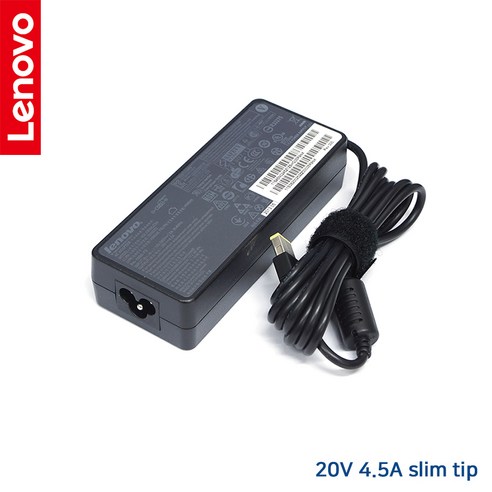Lenovo정품 어댑터 (20V 4.5A 90W / 슬림팁) 가정용 T440 / T440p / T440s 아답터, 어댑터 + 케이블