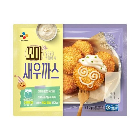 CJ 꼬마 새우까스 250g, 1개