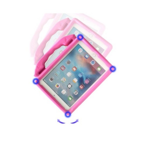 미디어패드 T5 10 DVD 영상시청 유아 에바폼케이스 휴대폰 각도 case 후면, 핑거 에바폼, 블루