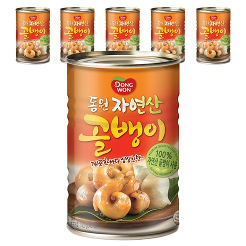 동원 자연산 골뱅이, 400g, 2개