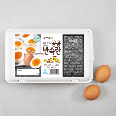곰곰 반숙란 50g (냉장), 30구, 1개