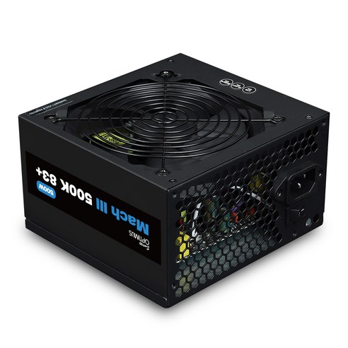 에너지옵티머스 Mach III 500K 83+ 500W 파워서플라이, ENERGY OPTIMUS Mach III 500K 83+