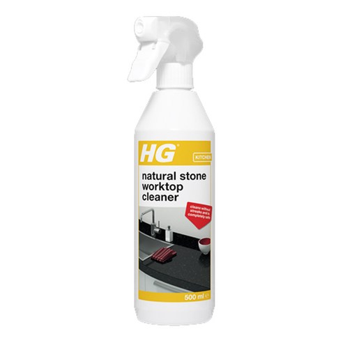 HG 주방 대리석클리너 스톤 천연석 상판 테이블 식탁 기름때청소, 1개, 500ml