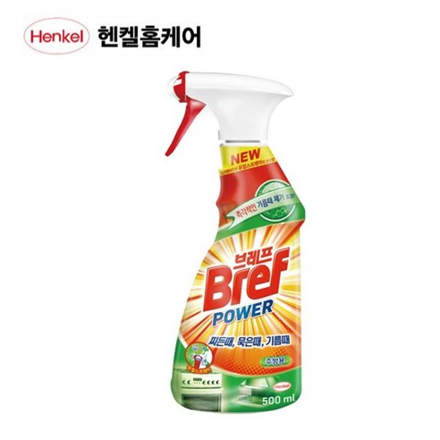엄지척 헨켈홈케어 브레프 파워 세정제 주방용 500ml 1개입, 1, 본상품선택