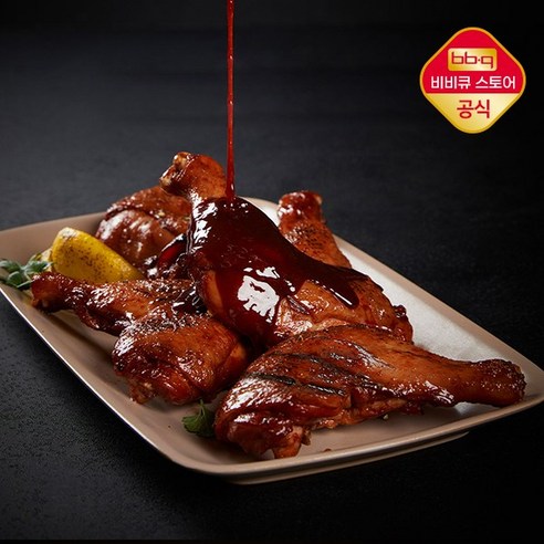 BBQ 공식스토어 비비큐치킨 자메이카 통다리 바베큐 2팩, 170g, 2개