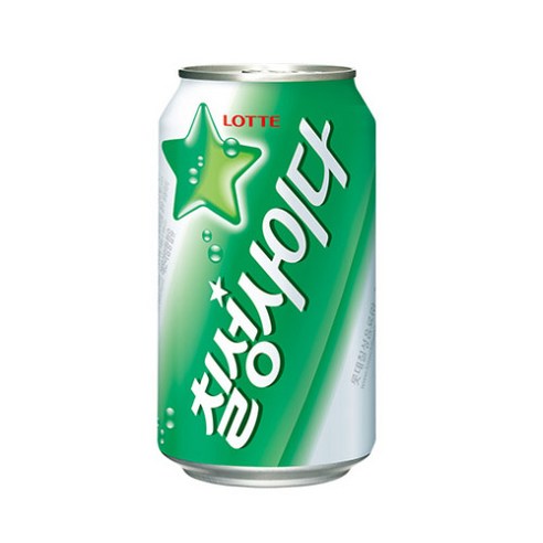 칠성사이다 업소용 캔, 48개, 245ml