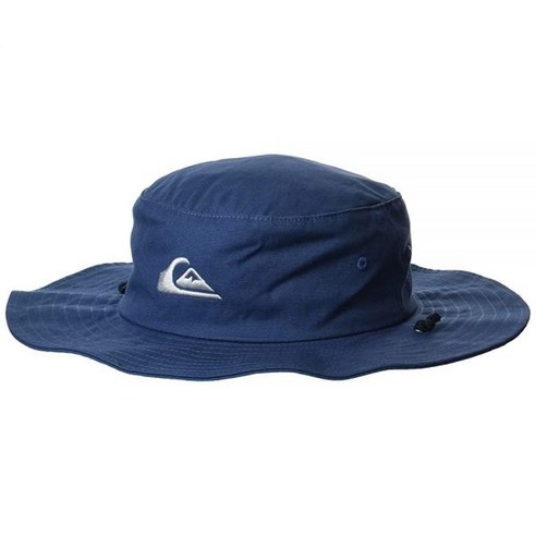 Quiksilver 남성용 부시마스터 플로피 바이저 버킷 모자 카키 XXL
