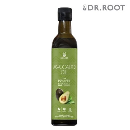 닥터루트 저온압착 아보카도오일 500ml, 1병,2병,3병,4병,5병,6병, 500ml,500ml,500ml,500ml,500ml,