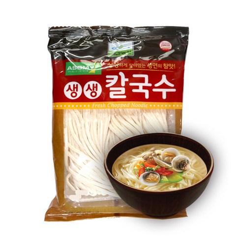 칠갑 생생칼국수 400g, 6개
