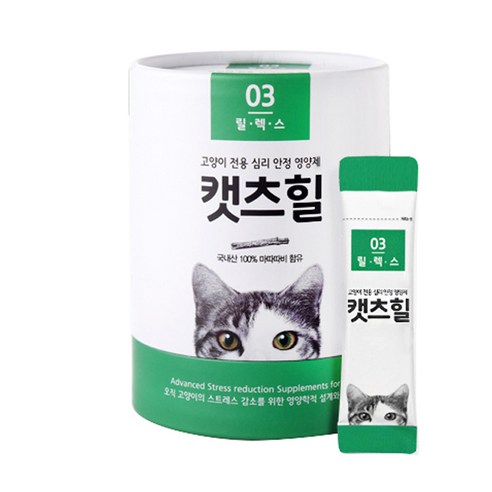 캣츠힐 고양이 전용 영양제, 30개, 면역력 강화, 락토페린