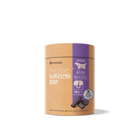 유한양행 더 건강한 뉴트리션바 강아지 영양트릿 30p, 눈, 150g, 3개