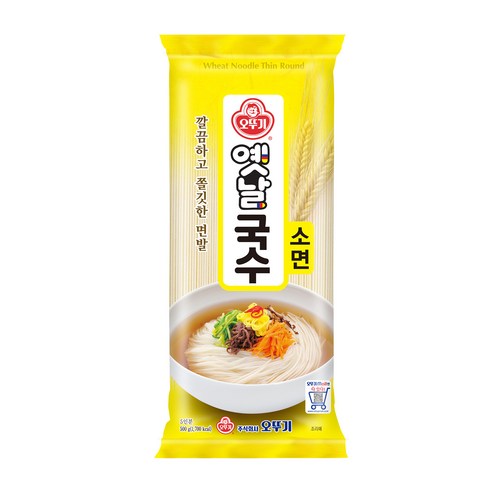 오뚜기옛날 국수 소면, 500g, 2개