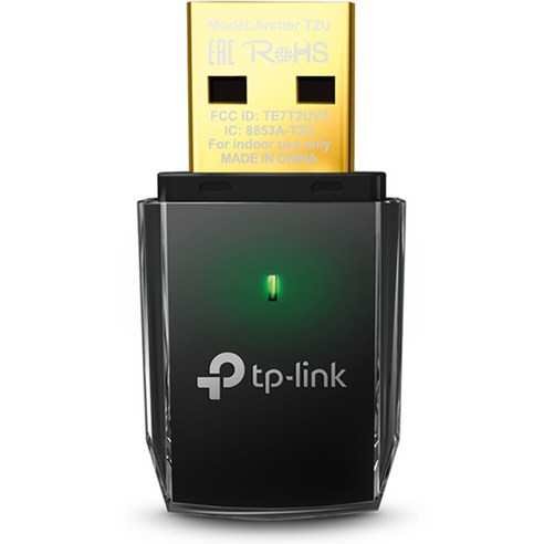 티피링크 무선 듀얼 밴드 USB 랜카드 데스크탑용, Archer T2U
