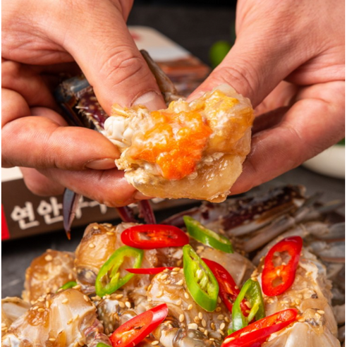 여수 직송 양념게장 간장게장 1.5kg 2kg 3kg, 5개