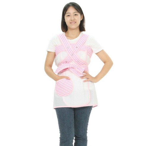 아기포대기 사계절 신생아 면 포대기 빅사이즈, 엑스자아사면6부-체크핑크