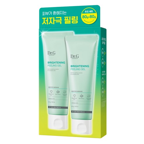닥터지 브라이트닝 필링 젤, 80g, 18개