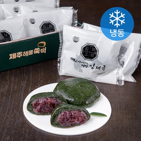 김재규우리떡연구소 제주해풍 쑥떡 12입 (냉동), 960g, 2개
