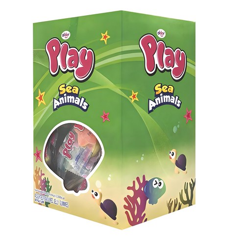 알도르 플레이 씨애니멀 젤리 100개입, 700g, 5개
