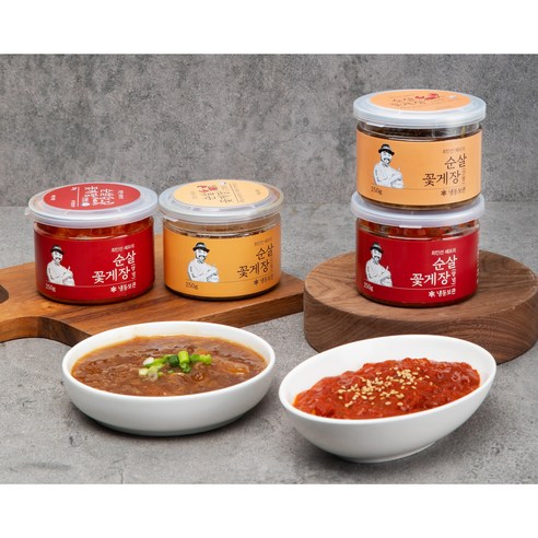 셰프의장 최인선 셰프의 양념 순살꽃게장250g, 250g, 1개