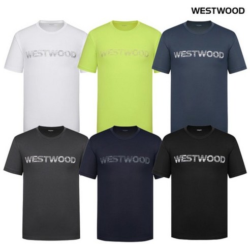 웨스트우드 WESTWOOD 남성 로고 그래픽 반팔라운드 티셔츠 WL2MCCT759