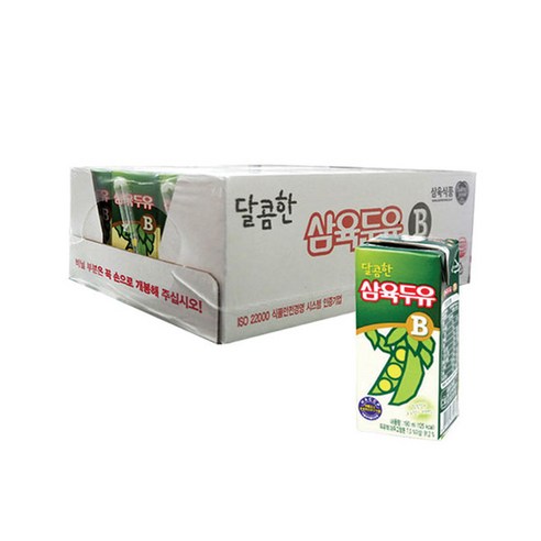 삼육두유 달콤한B 두유 190ml, 320개