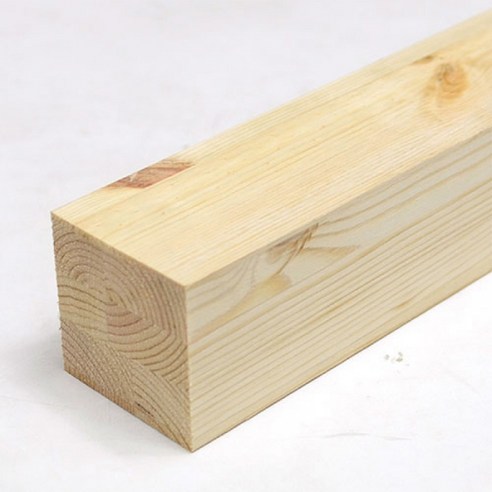 아이베란다 레드파인 각재 60x60mm 각목 나무 목재 목공소 원목재단, 100mm, 1개