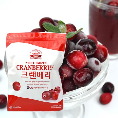 냉동 크랜베리 1kg 미국산, 1개