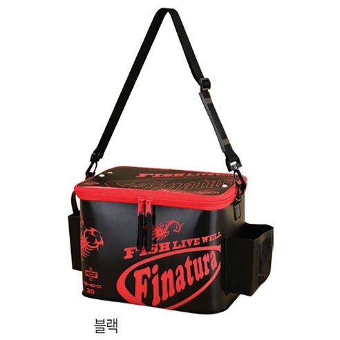 해동 FB-40-01 EVA 살림통 30L 낚시 보조가방 블랙