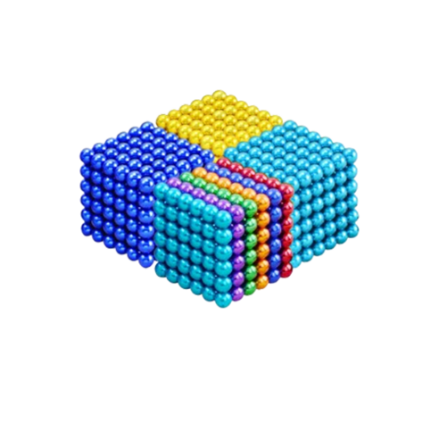 네오큐브 5mm 자석볼, 레인보우(8색)